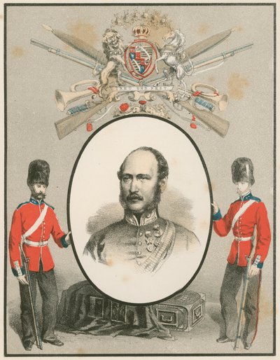 Il defunto principe consorte, colonnello delle guardie granatieri da English School