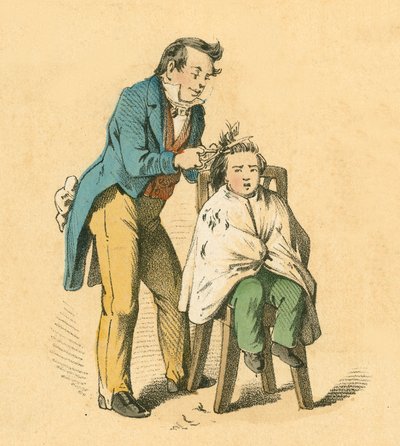 Taglio di capelli da English School