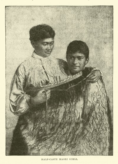 Ragazze Maori meticce da English School