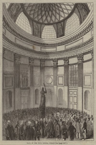 Sala delle Quattro Corti, Dublino da English School