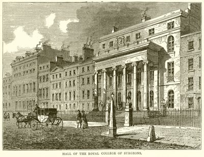 Sala del Royal College of Surgeons da English School