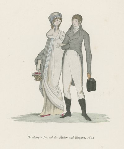 Hamburger Journal der Moden und Eleganz, 1802 da English School