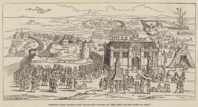 Hampton Court Palace, il celebre quadro di "Il Campo del Drappo d