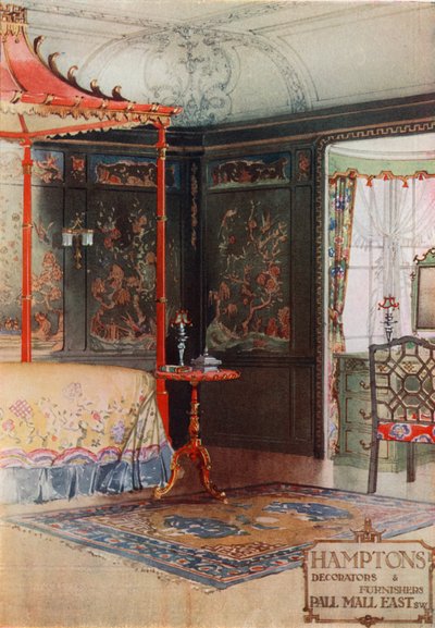 Hampton, decoratori e arredatori, Pall Mall East da English School