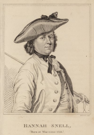 Hannah Snell, nata a Worcester 1723 da English School
