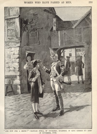 Hannah Snell, che si arruola nell
