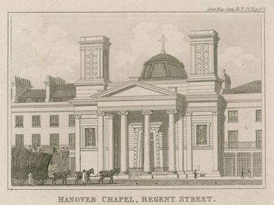 Hanover Chapel, Regent Street, Londra da English School