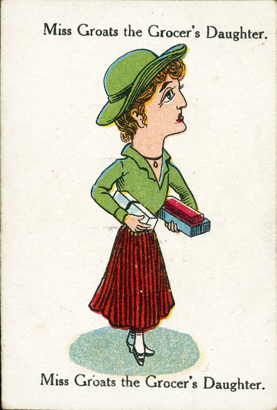 Famiglie felici, c. 1920: Miss Groats, la figlia del droghiere da English School