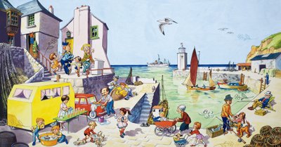 Scena del porto (con immagini nascoste) da English School