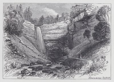 Hardrow Scaur (incisione) da English School