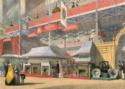 Sezione hardware della Grande Esposizione del 1851 da English School