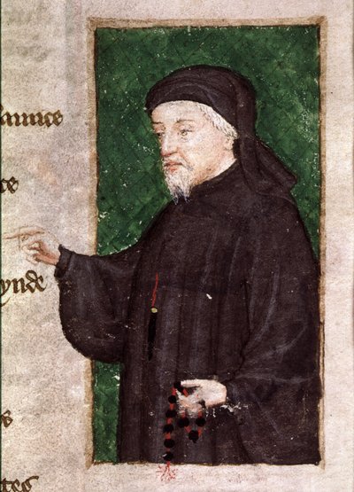 Ritratto di Chaucer, dal poema 