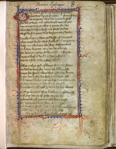 Troilo e Criseide, di Geoffrey Chaucer da English School