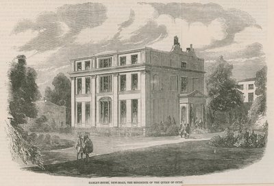 Harley House, New Road, Londra, la residenza della Regina di Oude da English School