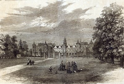 Hatfield House, la sede del Marchese di Salisbury, da 