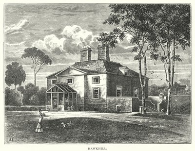 Hawkhill (incisione) da English School