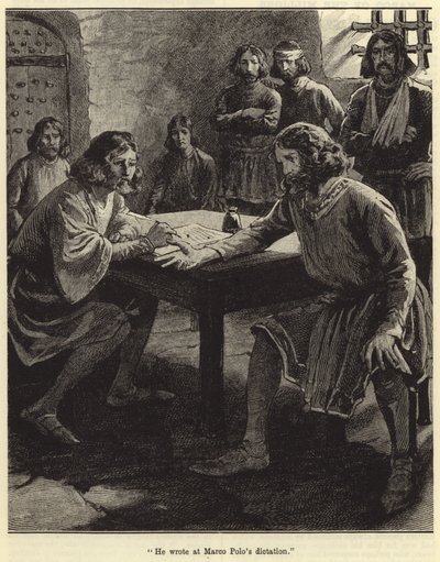 Scrisse sotto dettatura di Marco Polo da English School