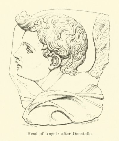 Testa di angelo da English School