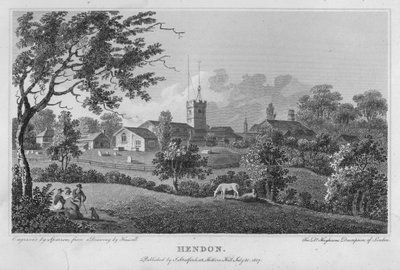 Hendon (incisione) da English School