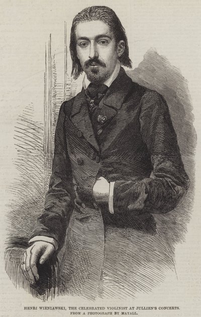 Henri Wieniawski, il Celebre Violinista ai Concerti di Jullien da English School