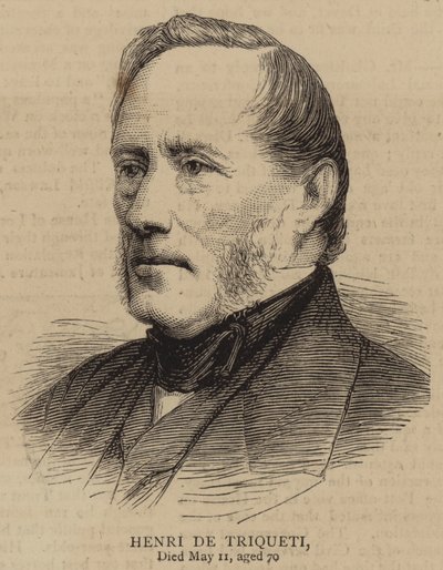 Henri de Triqueti (incisione) da English School