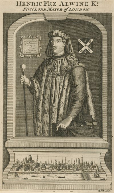 Henric Fitz Alwine, primo sindaco di Londra da English School