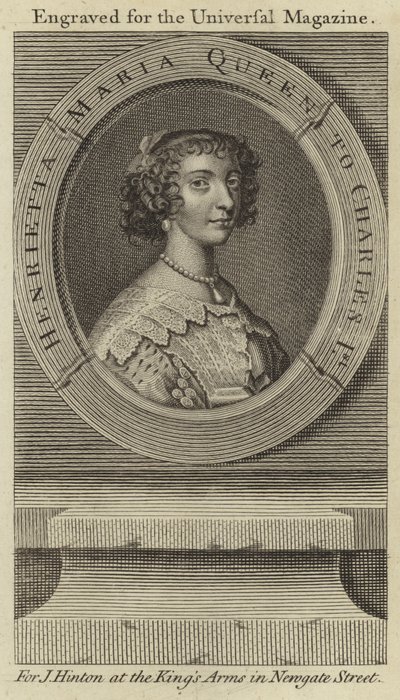 Enrichetta Maria, Regina di Carlo I da English School