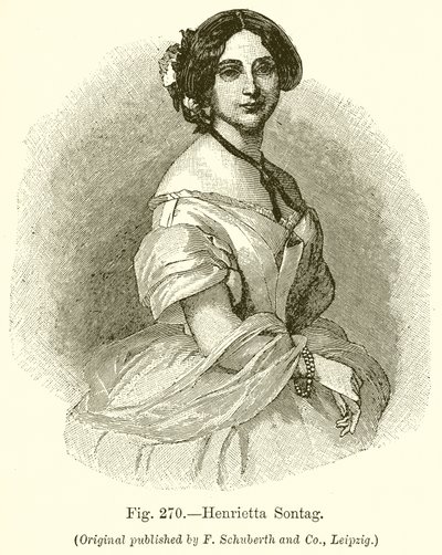 Henriette Sontag da English School