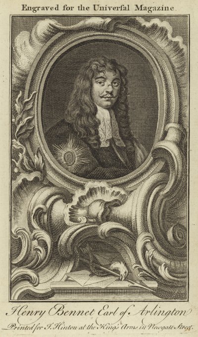 Henry Bennet, Conte di Arlington da English School