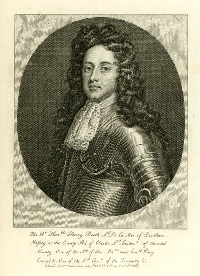 Henry Booth, Lord Delamer da English School