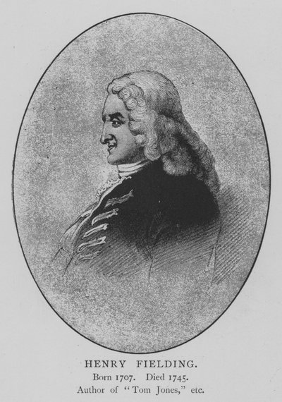 Henry Fielding (incisione) da English School