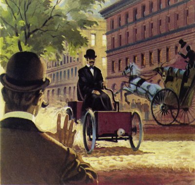 Henry Ford produsse la sua prima auto costruita a mano nel 1892 da English School