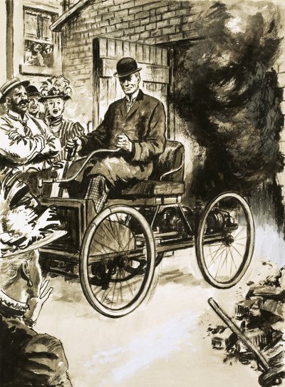 Henry Ford con la sua prima 