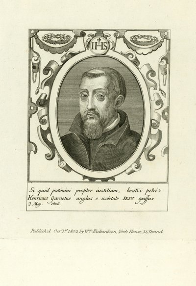 Henry Garnet da English School