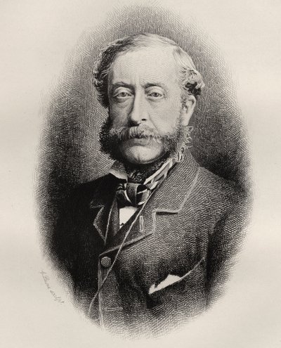 Henry Howard Molyneux Herbert, 4° Conte di Carnarvon, inciso da C. Laurie, da 