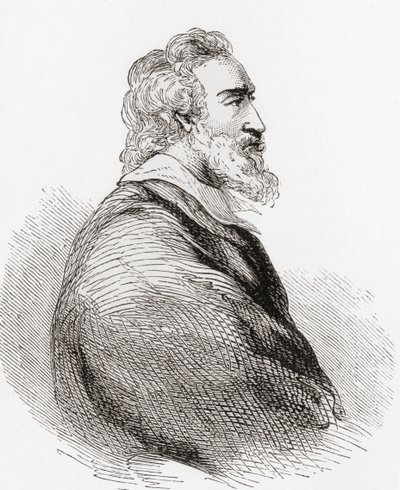 Enrico IV, detto Buon Re Enrico, 1553-1610, da Ward and Locks Illustrated History of the World, pub. c.1882 da English School