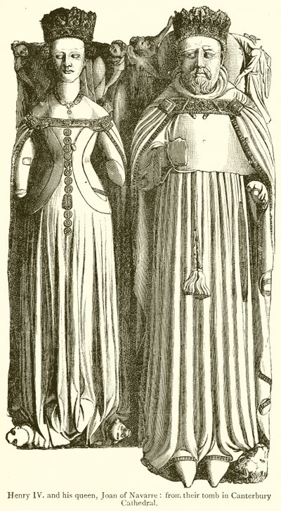 Enrico IV e la sua Regina, Giovanna di Navarra da English School