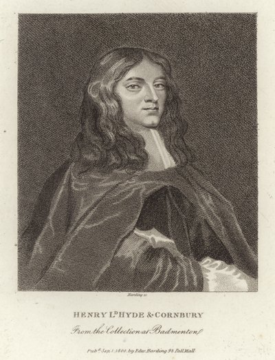 Henry Lord Hyde e Cornbury da English School
