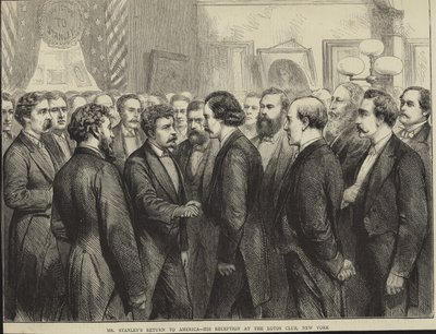 Il ritorno di Henry Morton Stanley in America da English School