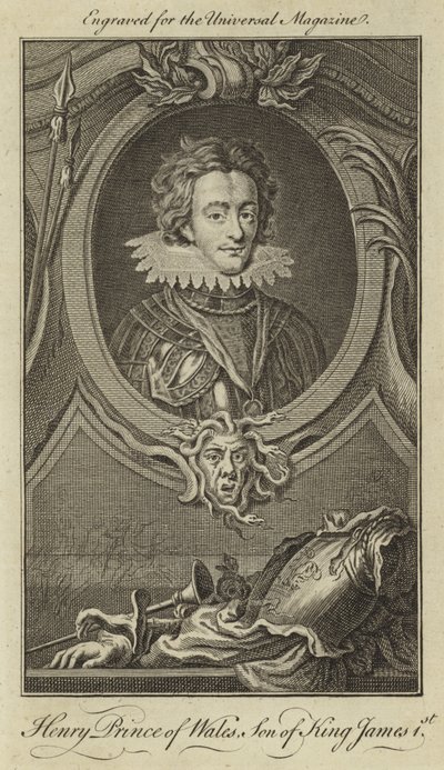 Enrico Principe di Galles, figlio di Re Giacomo I da English School