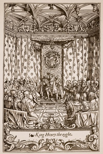 Enrico VIII in Parlamento da English School