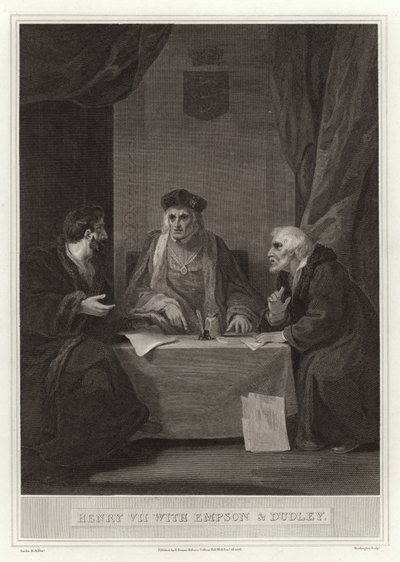 Enrico VII con Empson e Dudley da English School