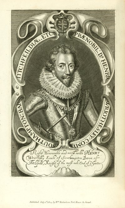 Henry Wriothsley, Conte di Southampton da English School