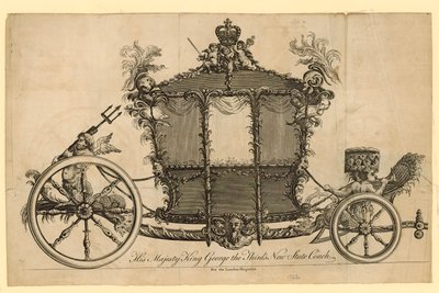 La nuova carrozza di stato di Sua Maestà Re Giorgio III da English School