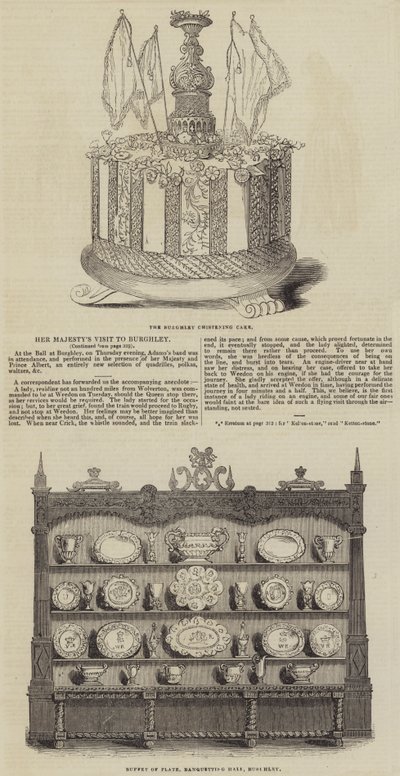 La Visita di Sua Maestà a Burghley da English School