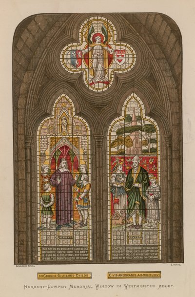 Finestra commemorativa di Herbert Cowper da English School