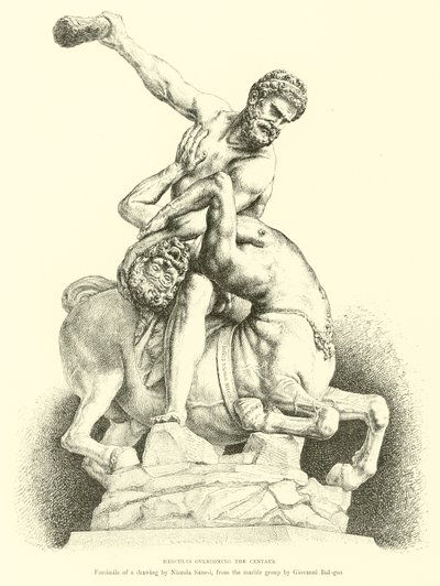 Ercole che sconfigge il centauro da English School