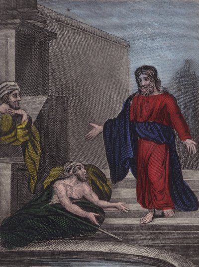 Qui alla piscina di Bethesda, i poveri... da English School