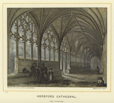 Cattedrale di Hereford, i chiostri da English School
