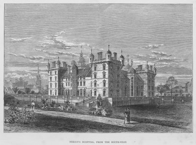 Ospedale di Heriot, dal Sud-Ovest da English School